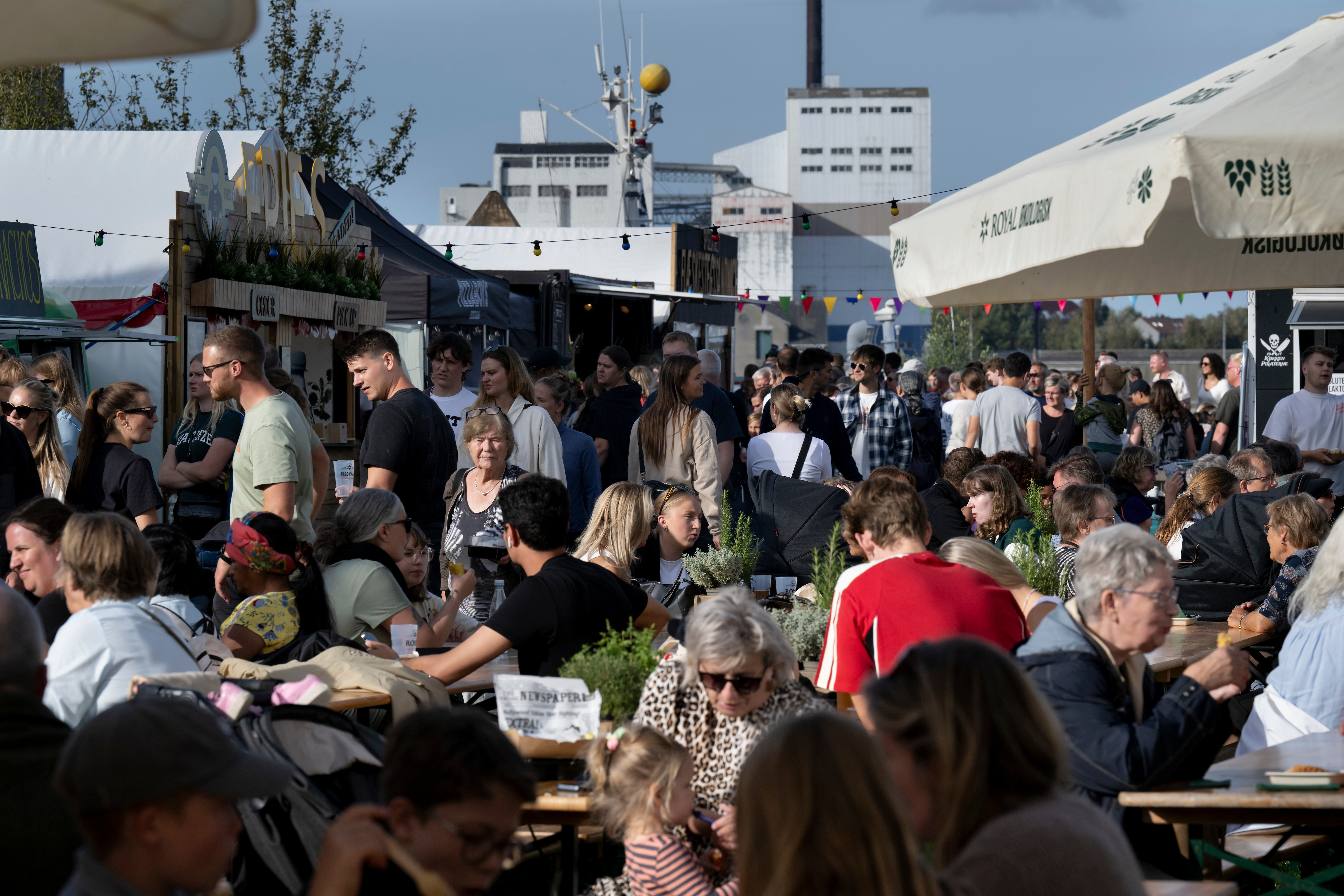 Streetfood i Utzon Parken